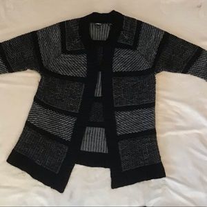 Cardigan ~ black/gray
